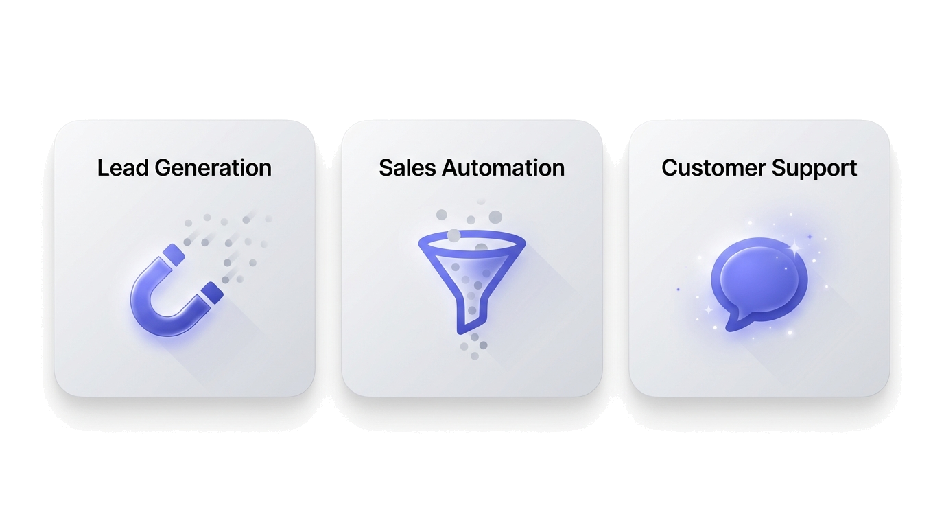AI Workflows: Lead Generation, Sales Automation, Customer Support