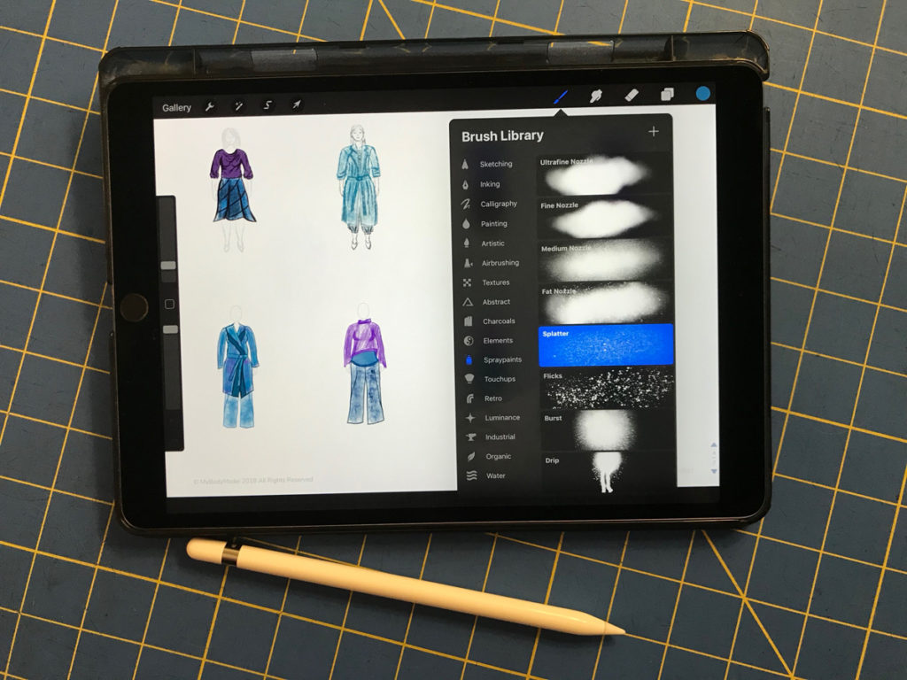 Fashion House Digital Sketching App - Luxury Fashion app by Giuseppe Maiarù
