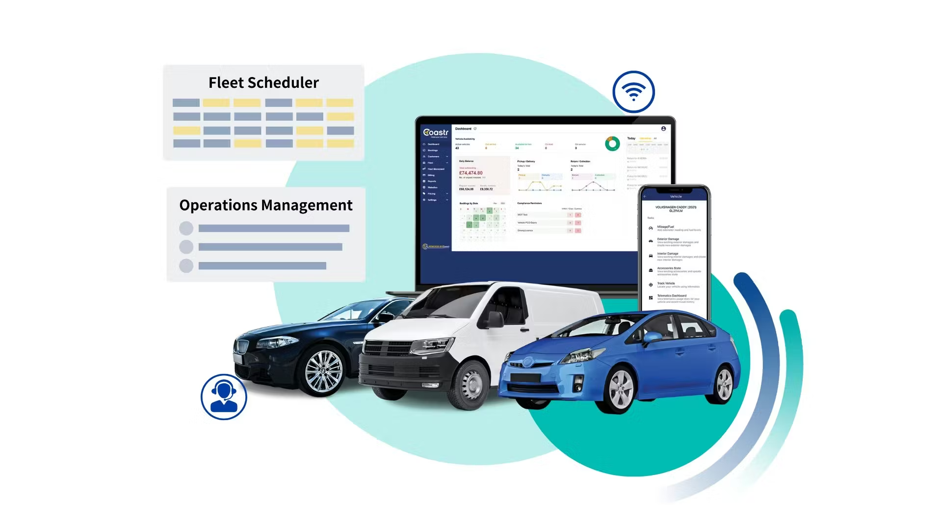 Iveco - Electric Fleet Management Platform - Automotive app by Pierluigi Raffone