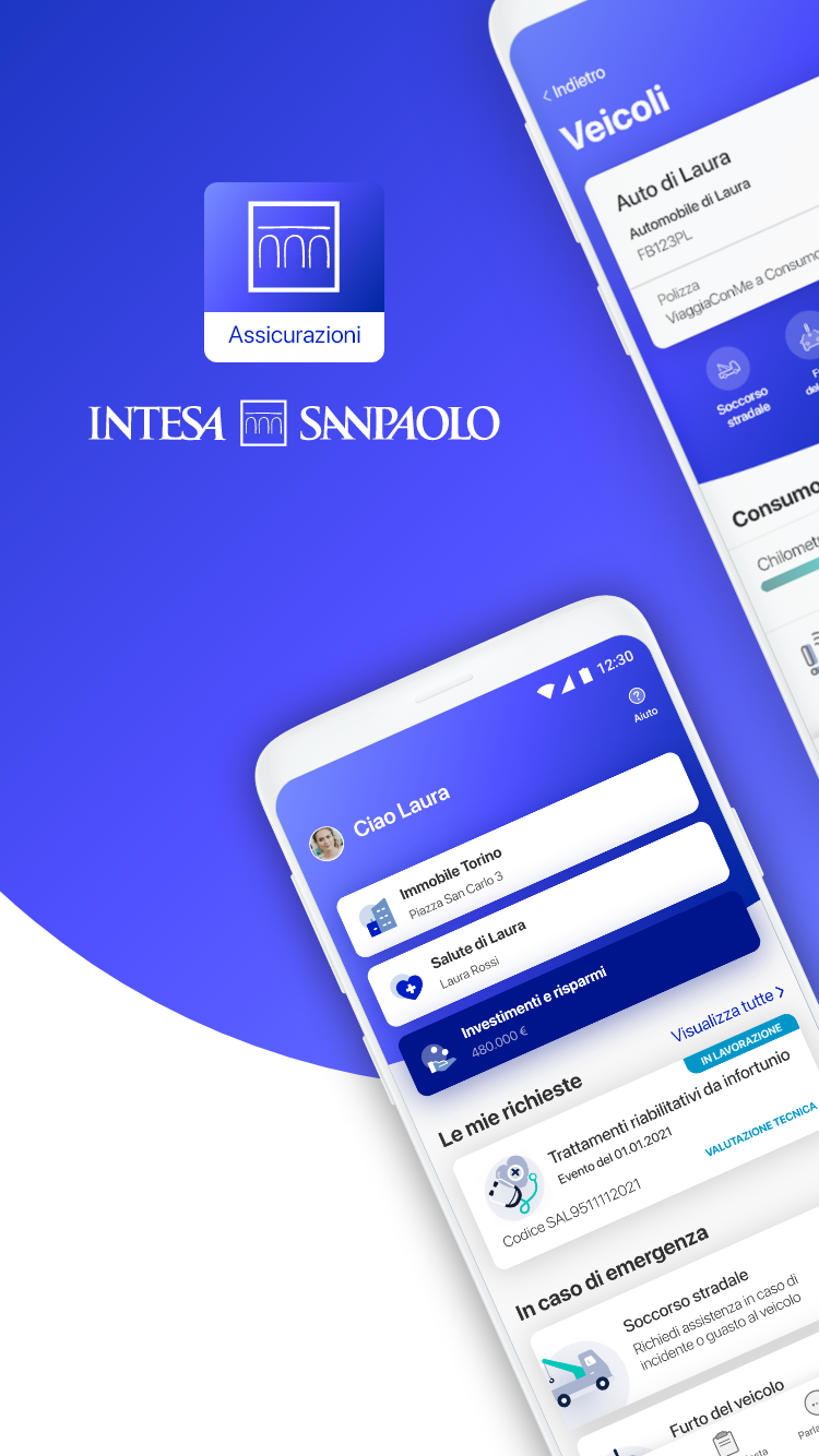 Intesa Sanpaolo - 2M Users Banking Platform - Banking app by Giuseppe Maiarù